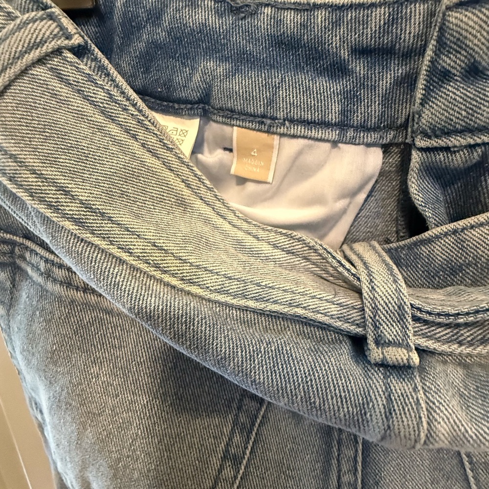 Michael Kors Light Blue Paper Bag Denim Jeans - Picture 6 of 6